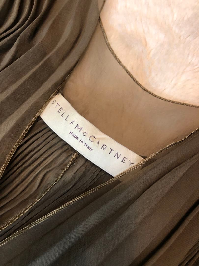 プリーツワンピース　ステラマッカートニー