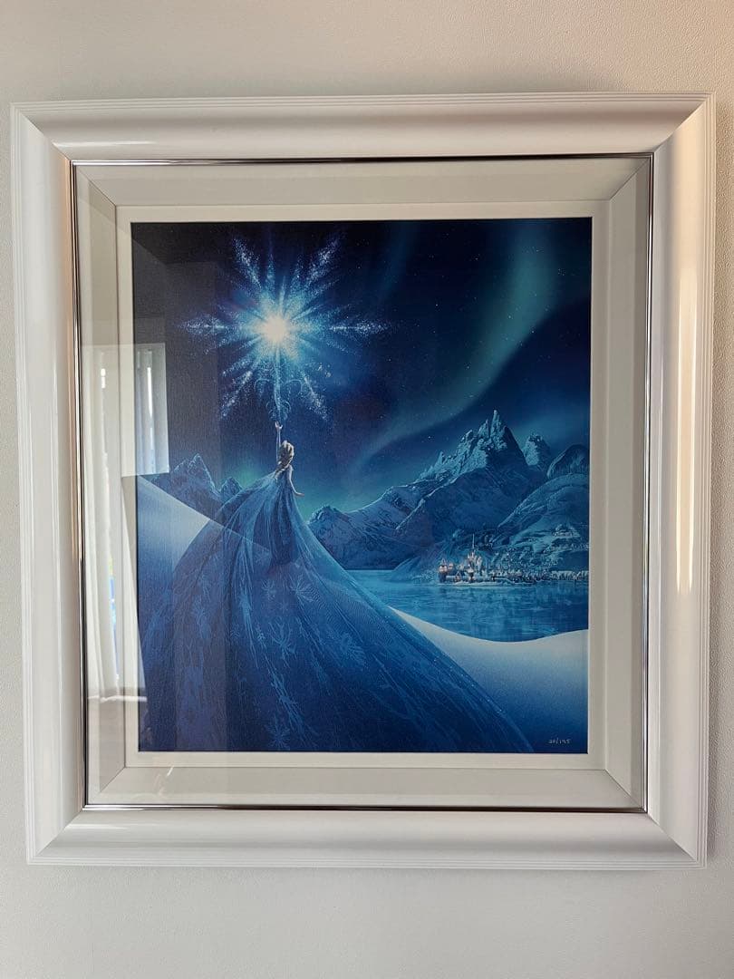 ディズニー　エルサズトランスフォーメーションJP版　ジクレ　ED195