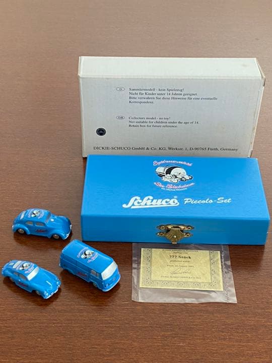 【Schuco Piccolo超希少777セット】Der Blecheimer