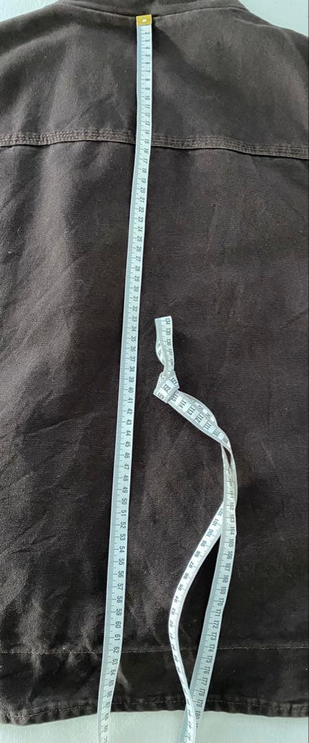 Carhartt カーハート ダックベスト 裏ボア Lサイズブラウン　DKB