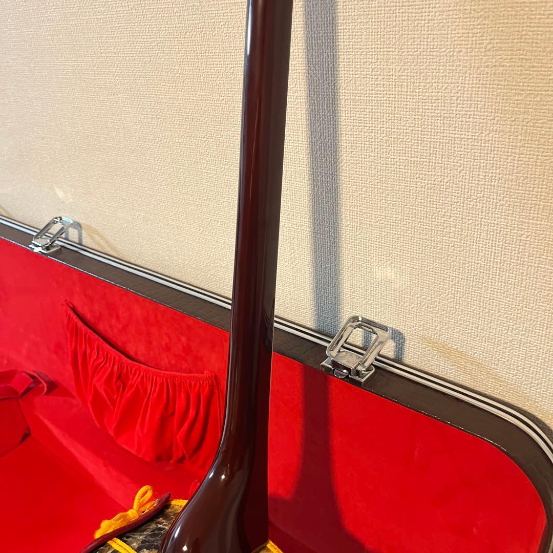 三線　沖縄三線　ほぼ未使用品　本革