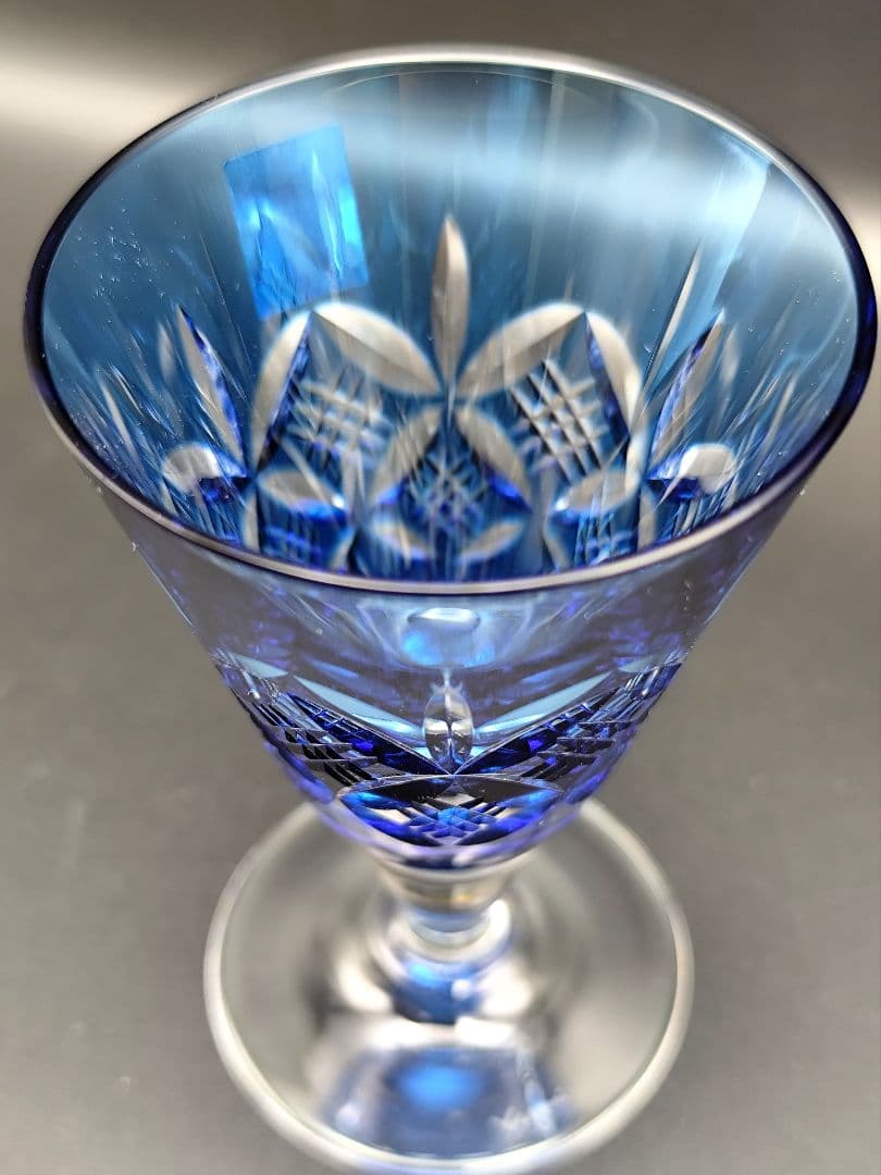 希少品☆カガミクリスタル 懐石杯（切子 江戸切子 薩摩切子）