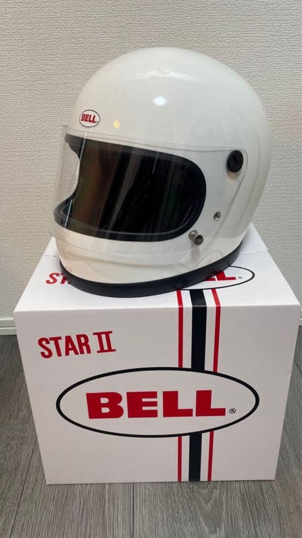 BELL STAR II フルフェイスヘルメット ホワイト L size