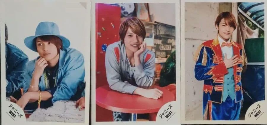 中間淳太 ジャニーズWEST WEST. 公式写真 ① ソロ 個人のみ