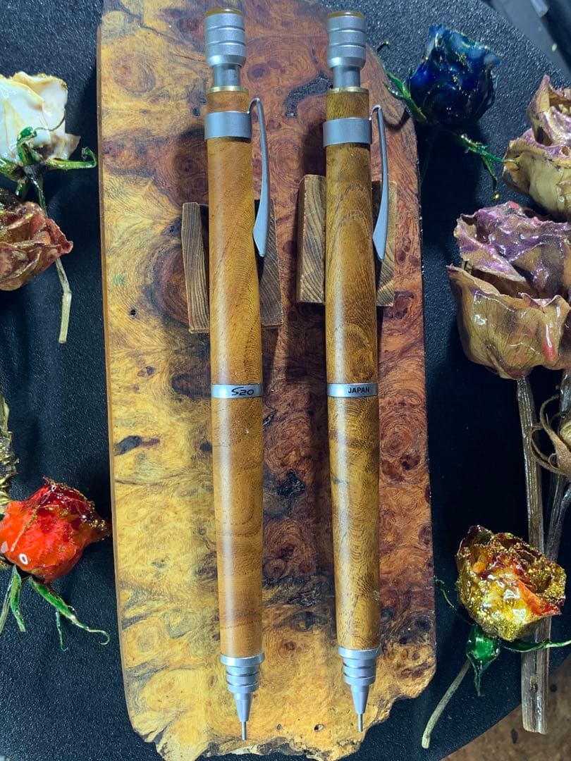 野 御蔵島桑S20シャープペンシル0.5mm