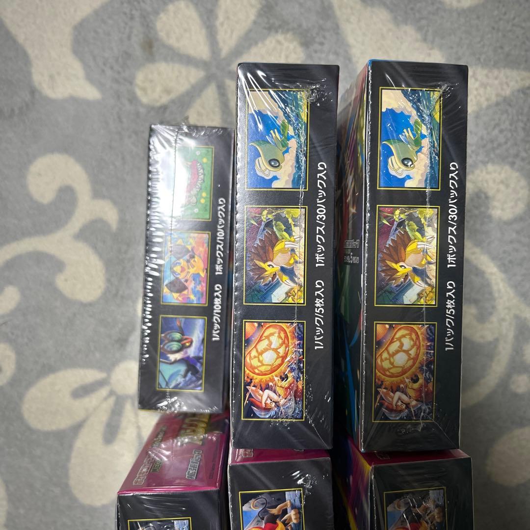 ポケモンカード シュリンク付き6BOX