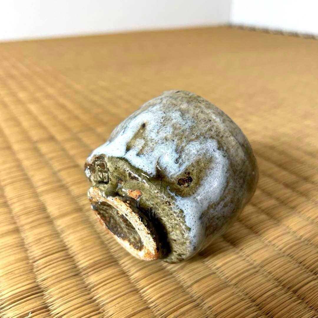 #XG527 陶芸家・坪島土平・唐津焼・ぐい呑・共箱・ぐい呑み・酒器・茶道具