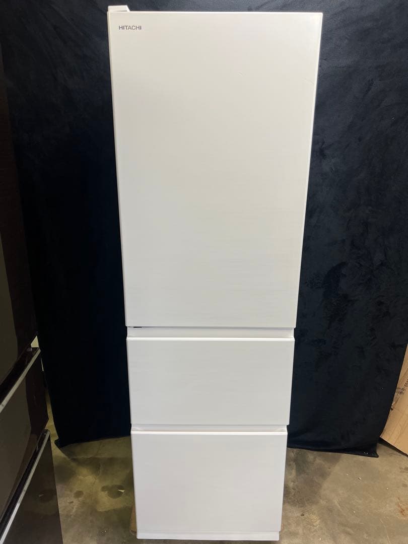 【美品】HITACHI 冷蔵庫 315L 2023年製 R-V32TVL 左開き