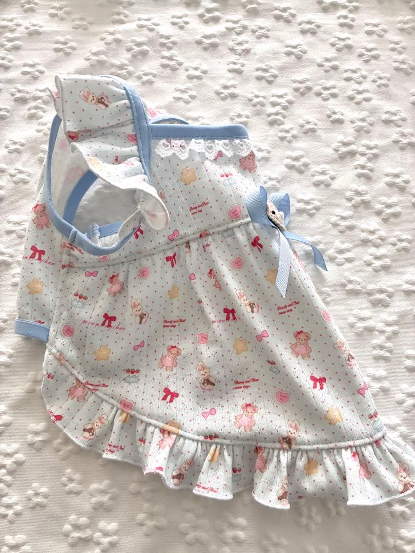 ともママ犬服ハンドメイドワンピース