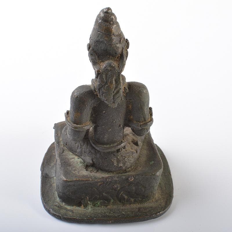 中国　古銅　チベット仏　仏像　置物　重さ約332g　V　R6264