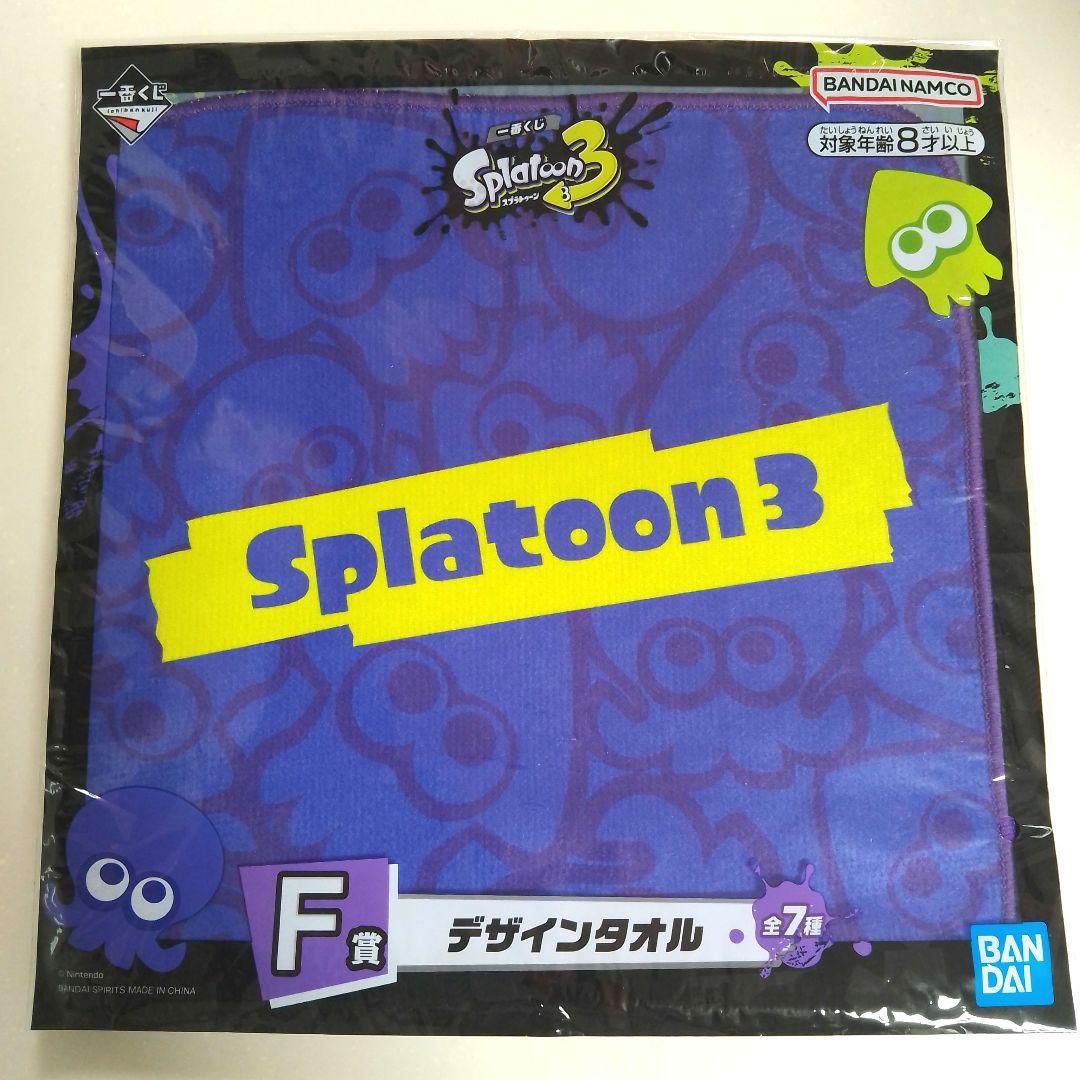 スプラトゥーン3 一番くじ タオル 6枚セット Splatoon