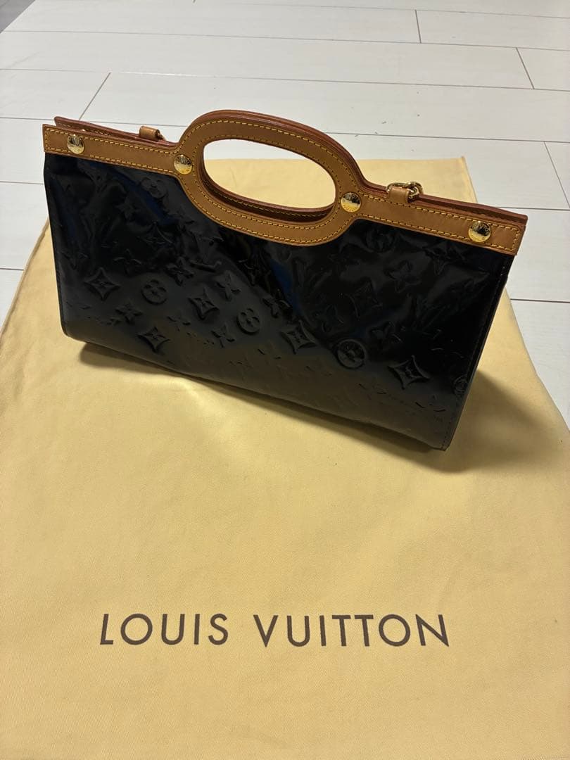 ★美品★ルイ・ヴィトン モノグラム・ヴェルニ ロクスバリー・ドライブ