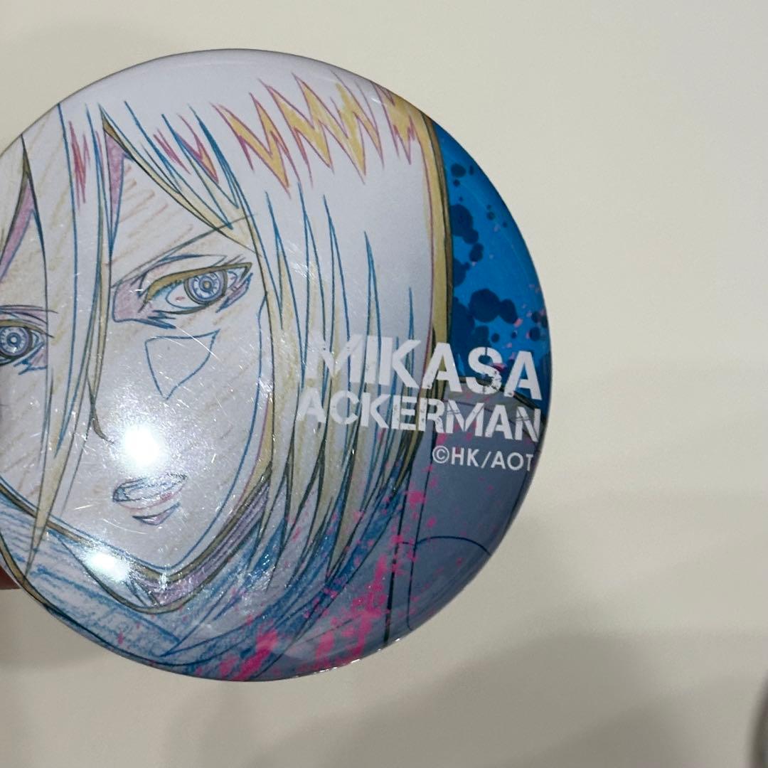 ミカサ wit 缶バッジ