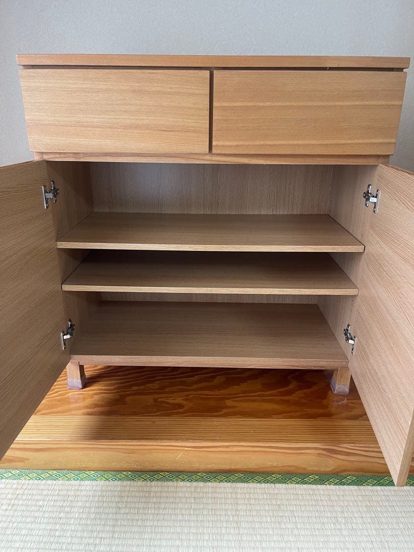 無印良品 木製キャビネット