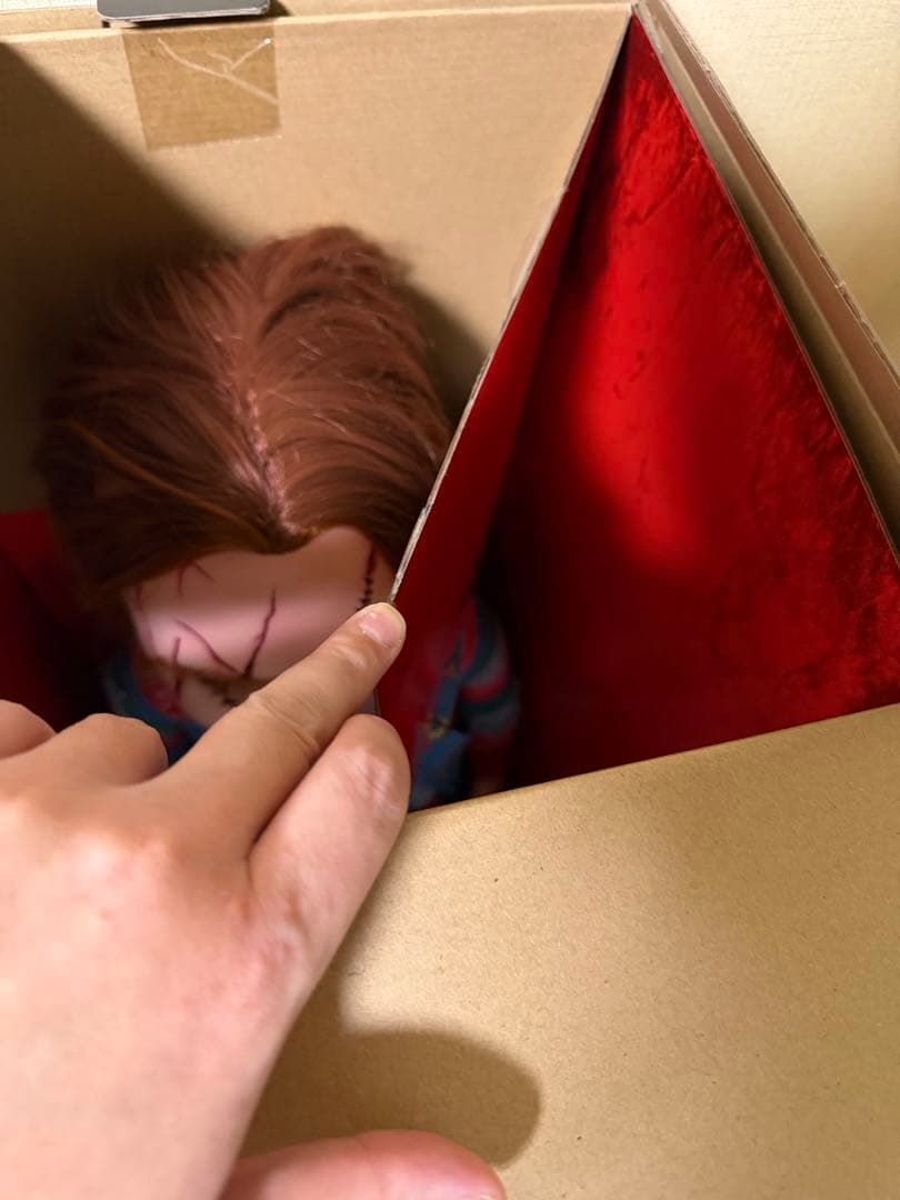 【送料無料】トリックオアトリート製　チャッキー 1/1レプリカ　チャッキーの種