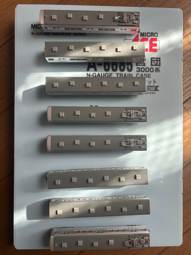 マイクロエース営団3000系　変則編成、ドア交換後８両編成