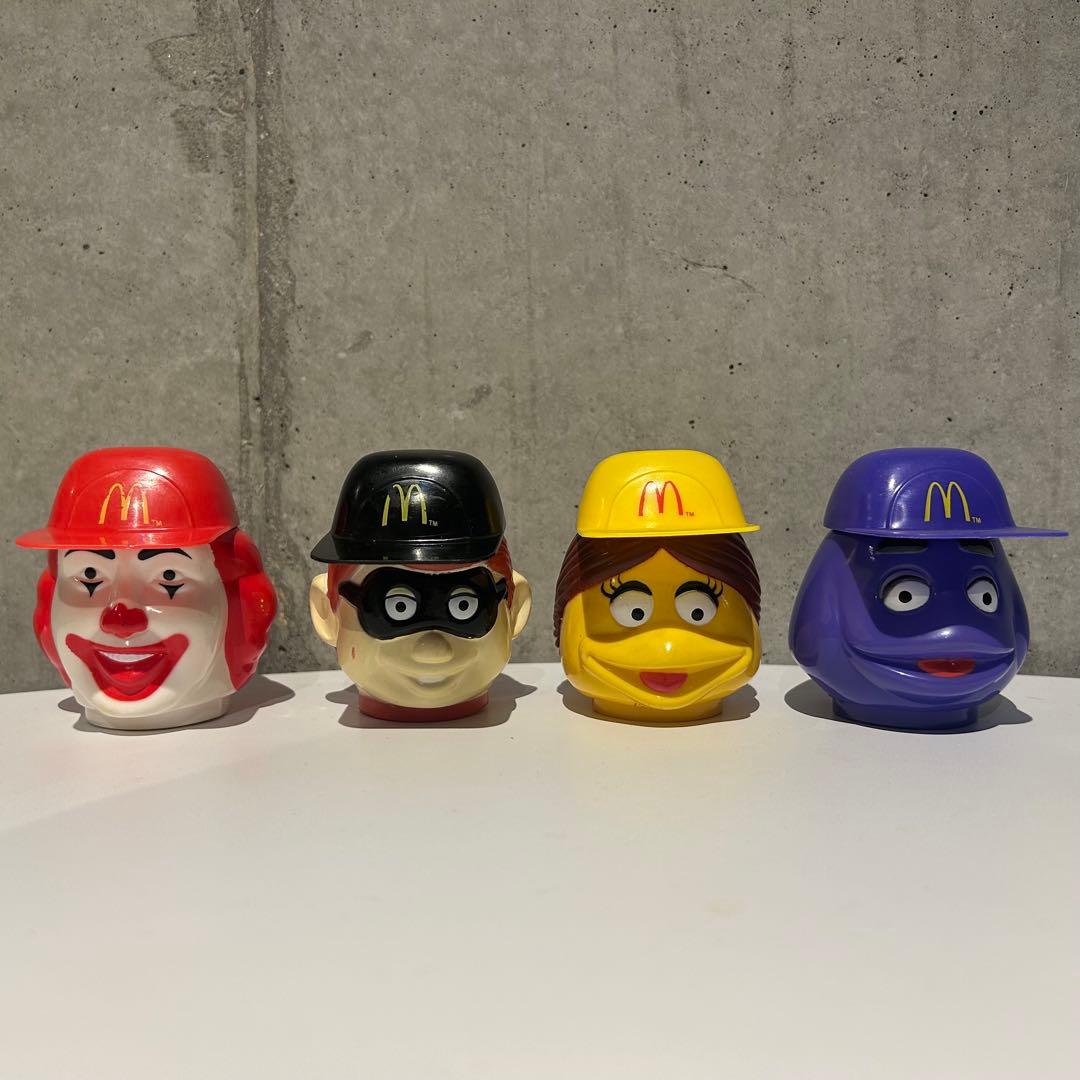 専用　マクドナルド　アイスクリームカップ　ハンバーグラー　プルバック