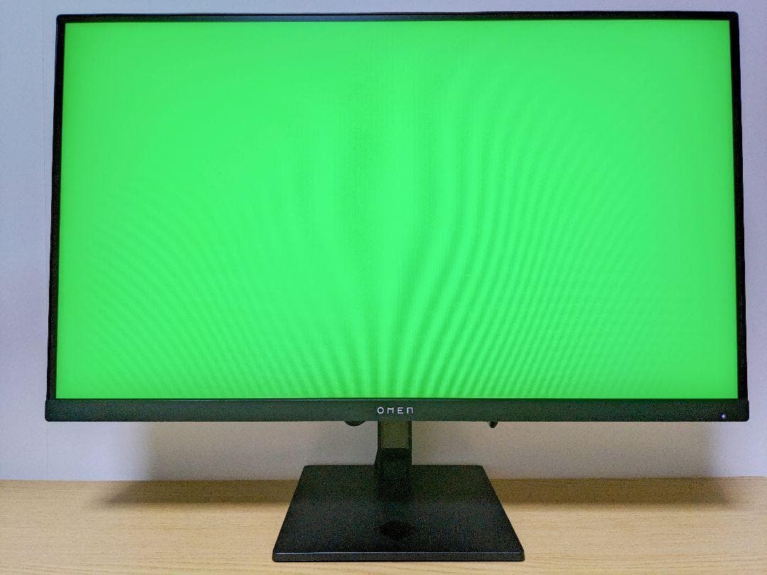 HP OMEN 27q　WQHD　27インチ　165Hz　ゲーミングモニター