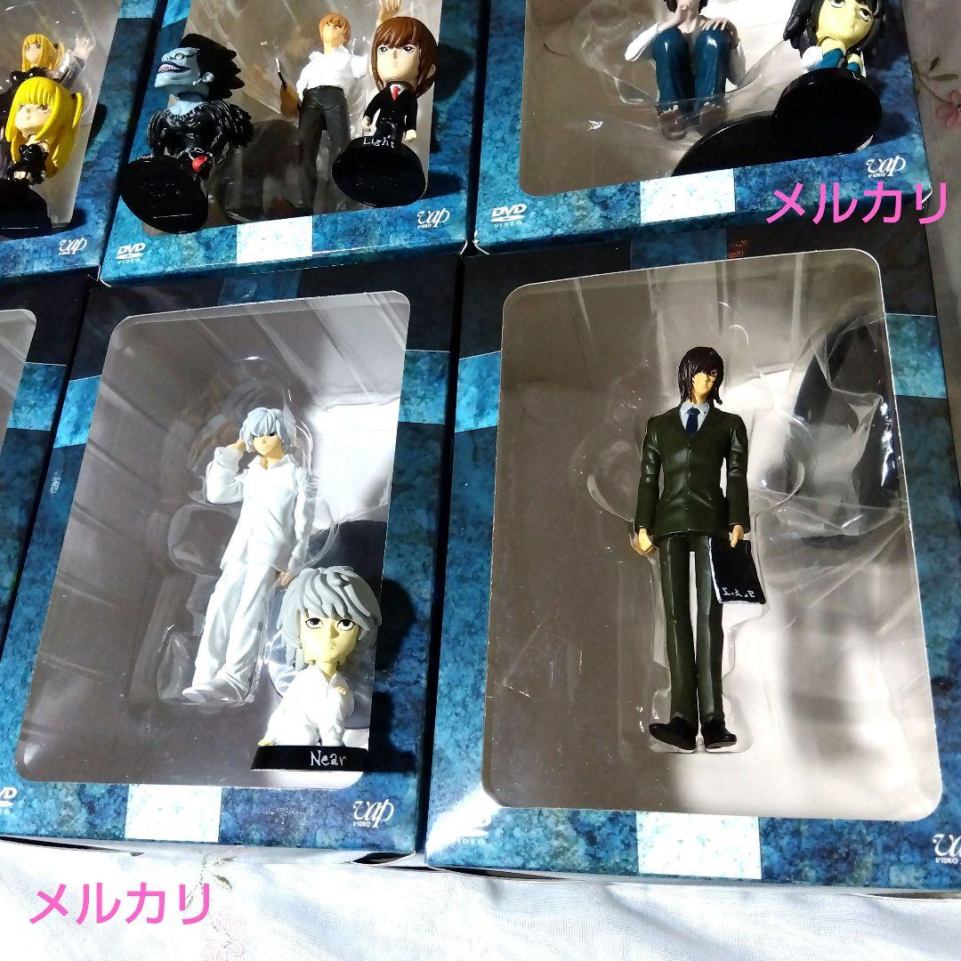 デスノートアニメ限定版人形10種＆首振りミニ８種（DVD）人形欠品３種有り。