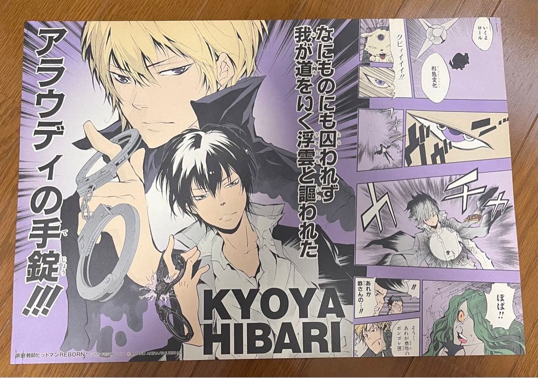 家庭教師ヒットマンREBORN 名場面ポスター　3枚セット