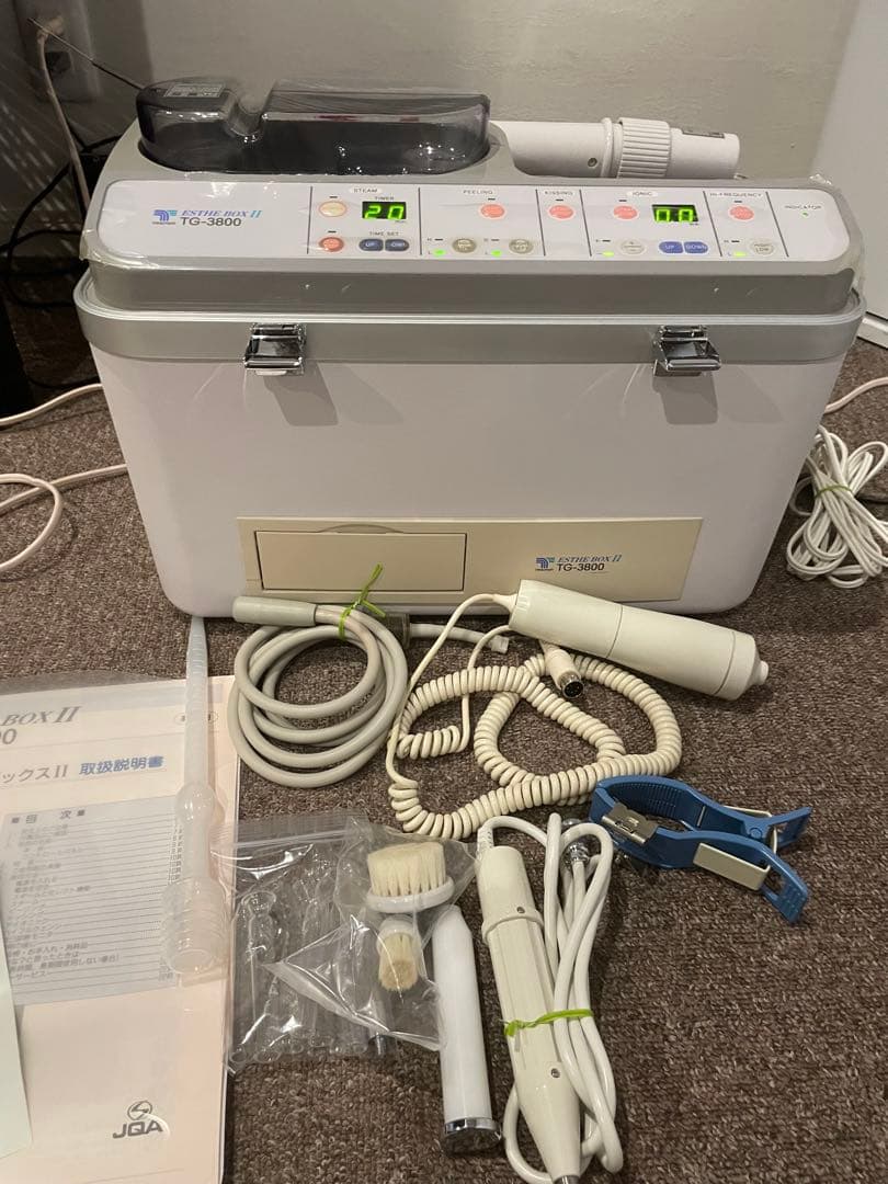 定価499,800円プロも使用滝川エステボックス2 TG-3800電源確認説明書