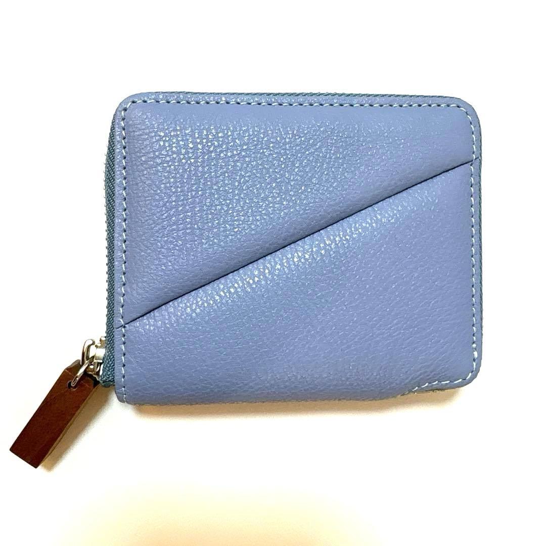 Ense（アンサ）　レディース　コンパクト財布　ブルー