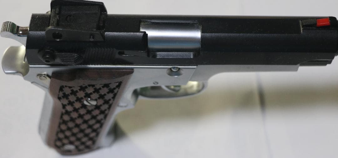 MGC製　ABS樹脂S＆W　M459ガスガン　フレームシルバー消音器付き　合法品