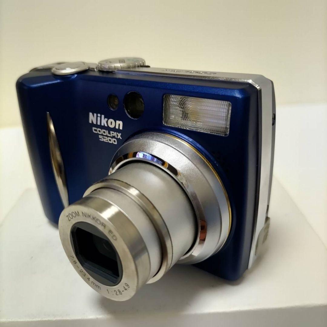 動作確認済み ニコン COOLPIX 5200 オールドコンデジ デジカメ