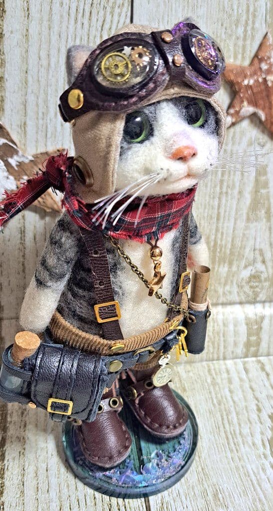 羊毛フェルト☆星屑集め部隊(灰白さん)