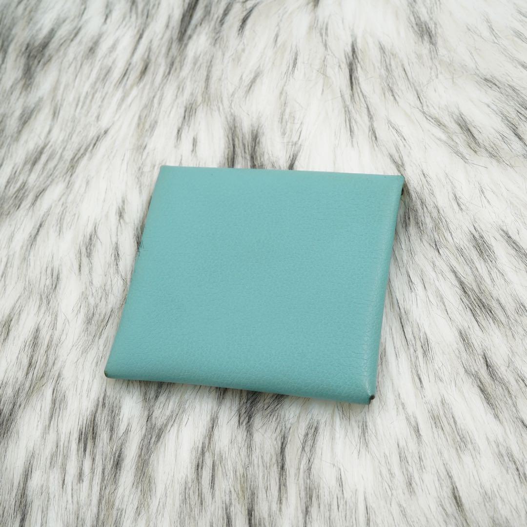 未使用品　箱付き　HERMES エルメス　小銭入れ　ケース　バスティア