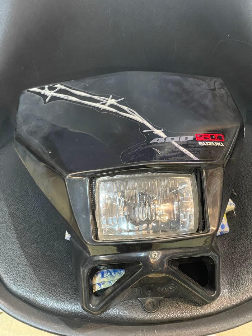 DR-Z400SM ヘッドライトカウル H4仕様