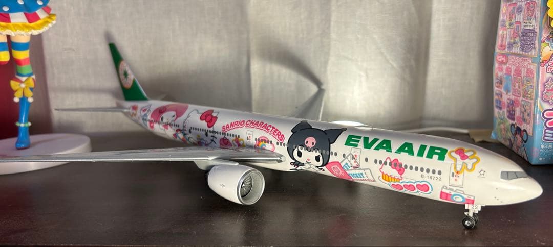 エバー航空 サンリオ 777-300ER 1/200 ベスティスジェット