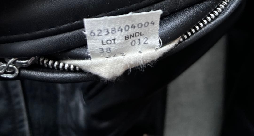 USA製　Schott シングルライダースジャケット　牛革　643 サイズ38