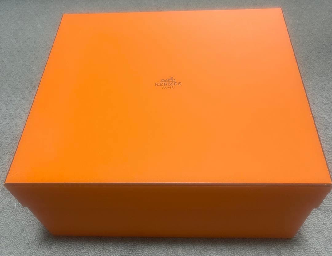 HERMES 空箱 HERMES保存袋（巾着）セット