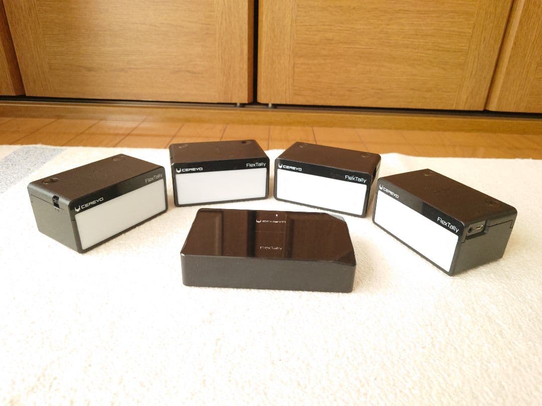 Cerevo FlexTally / ATEM用ワイヤレスタリーシステム