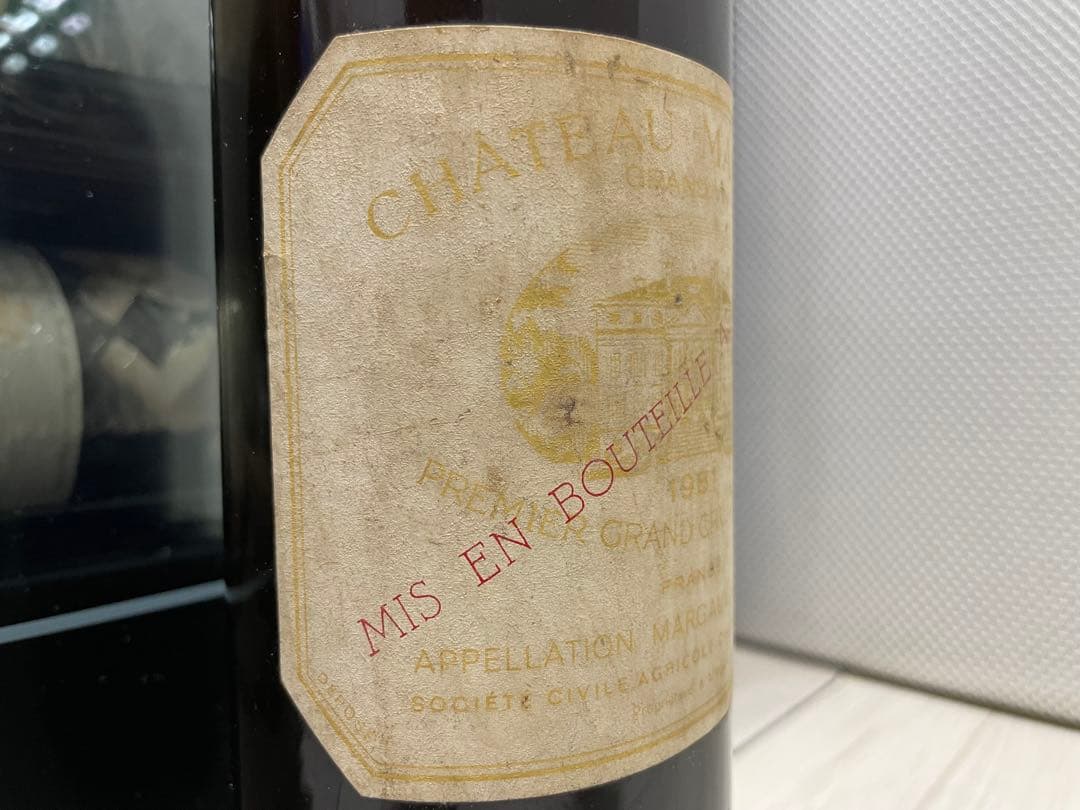 【セラー保管】 シャトー マルゴー 1981 ボルドー 格付け 1級 送料無料