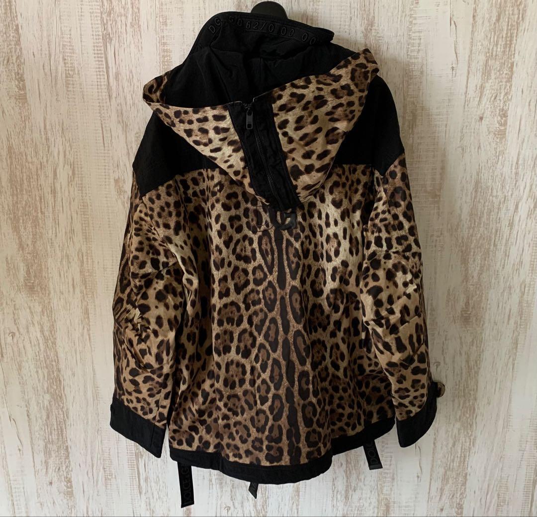 ドルチェ&ガッバーナ レオパード ブルゾン ボンバー ジャケット