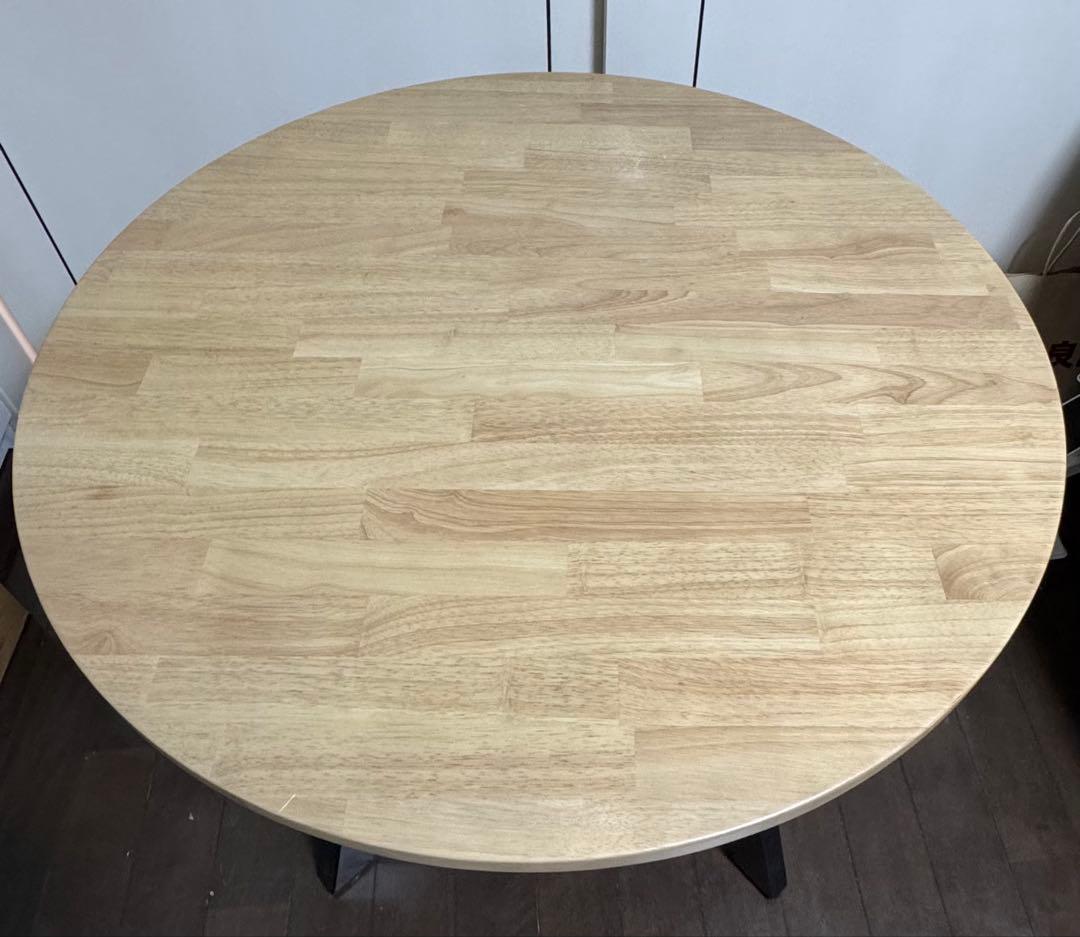 【3/15まで】KANADEMONO カフェテーブル天然木シリーズ 80cm丸型