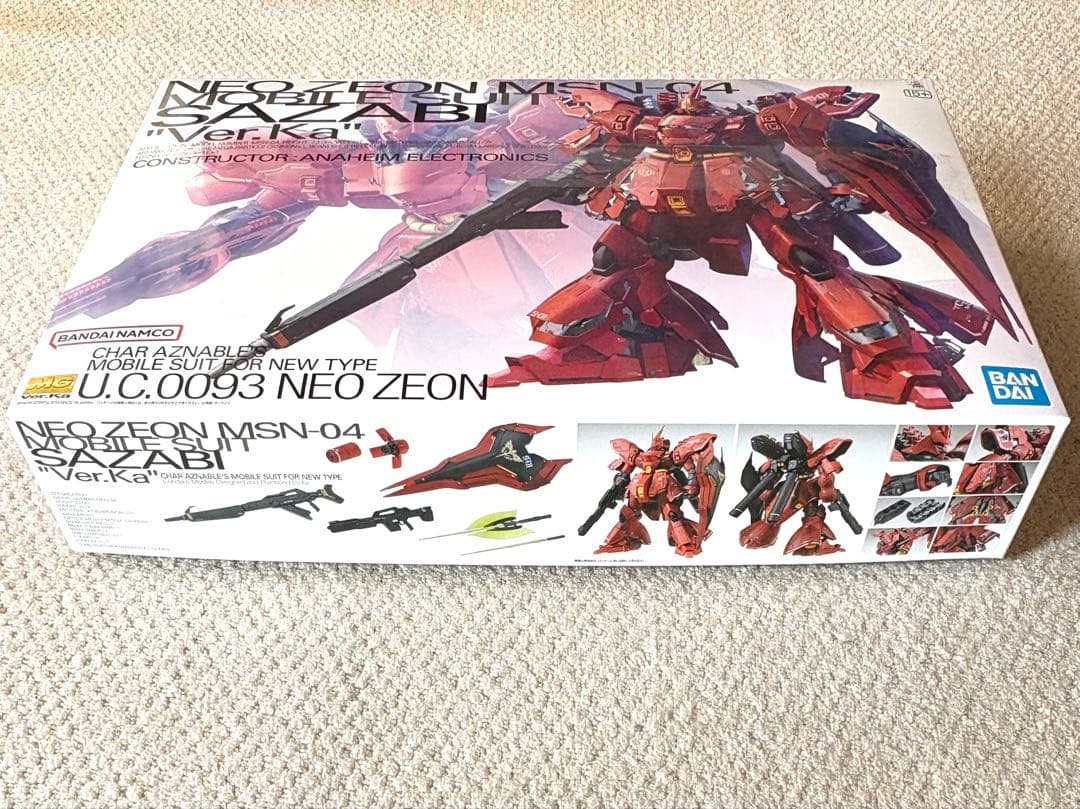 MG サザビーVer.ka 新品未組立 ガンプラ