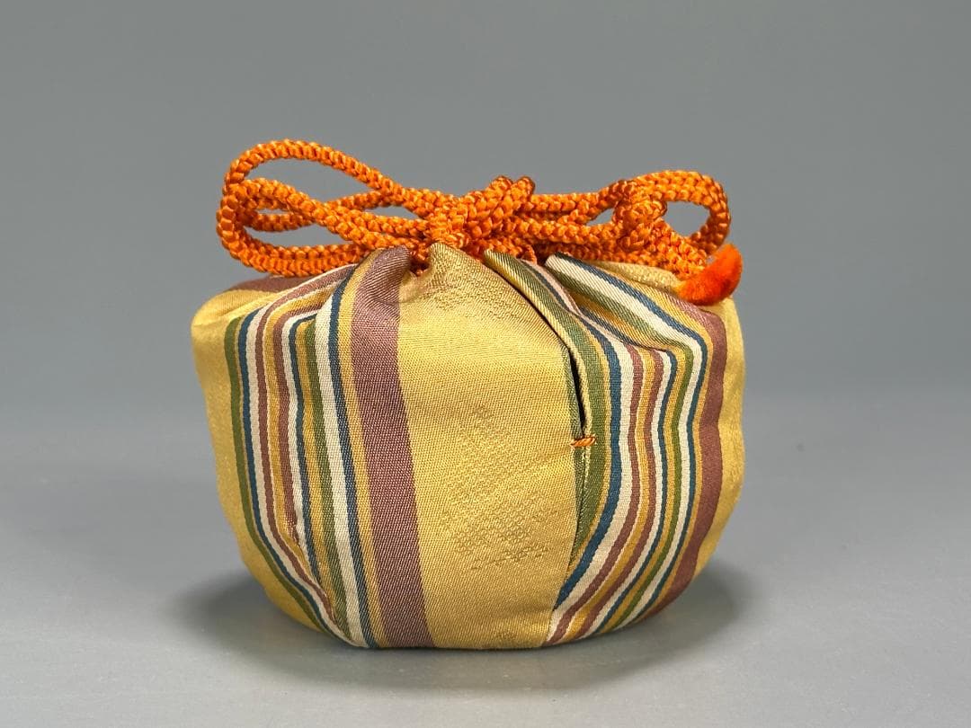 日本茶道具　茶器　棗　老松