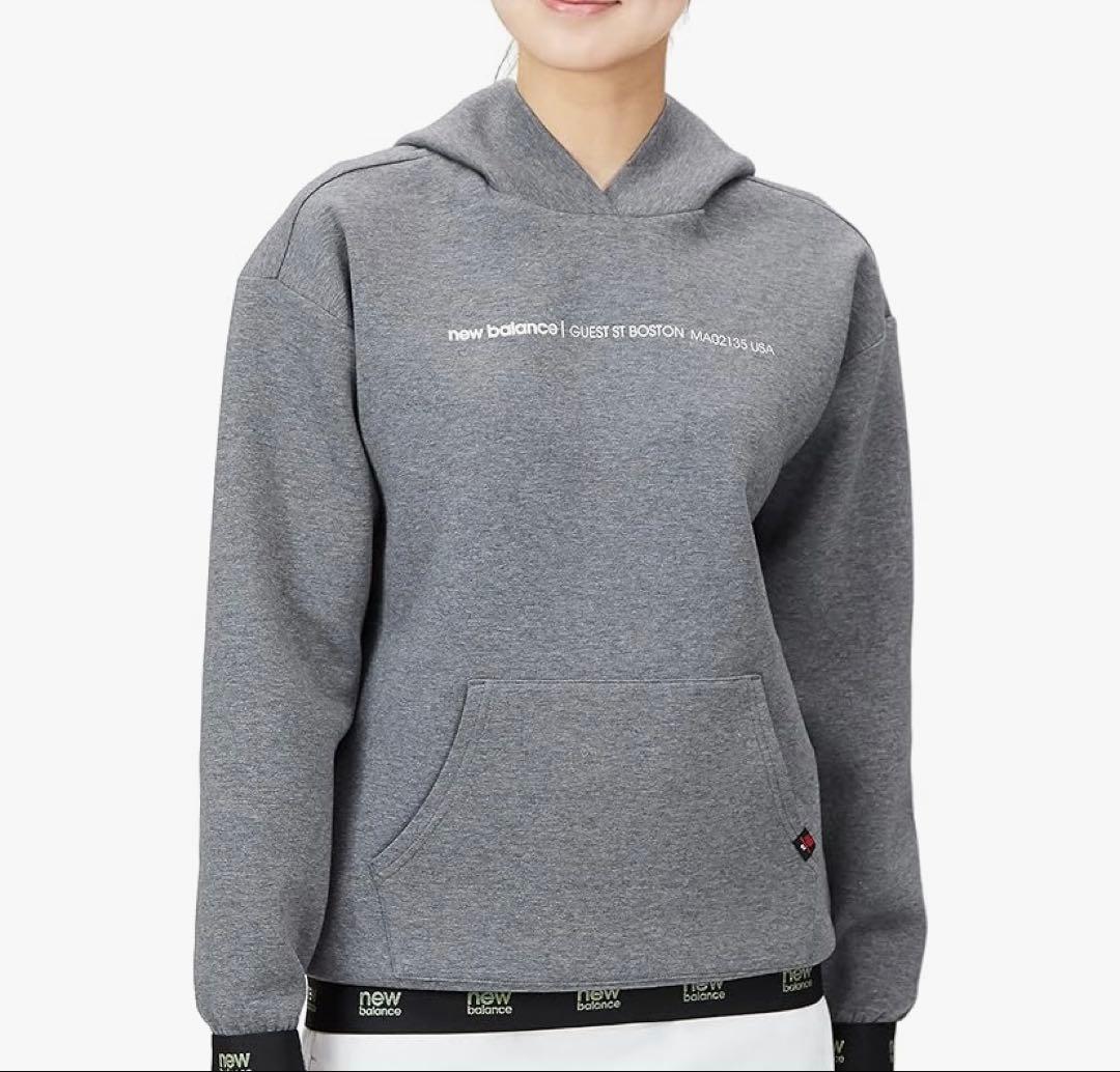 [ニューバランス] ゴルフ スウェットパーカー (ダンボールニット