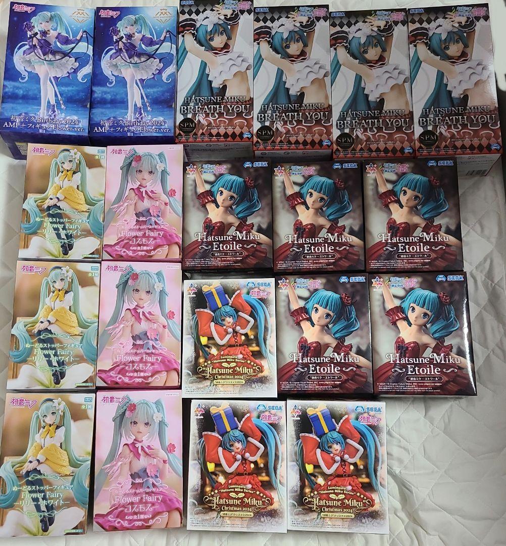 初音ミク フィギュア　まとめ売り 20個セット