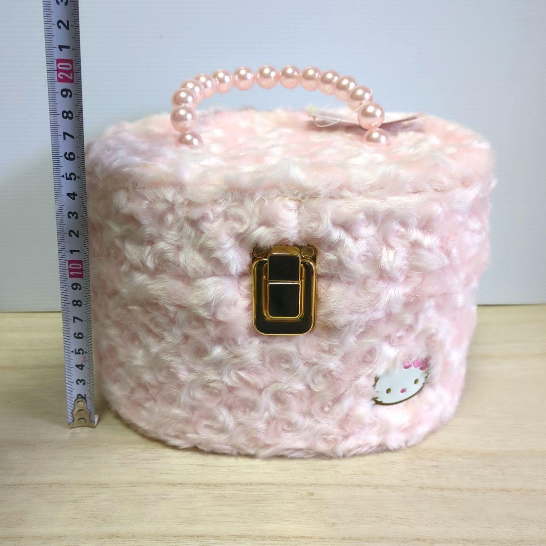 ハローキティ　vivitix　メイクボックス　コスメケース　レトロ　変色あり