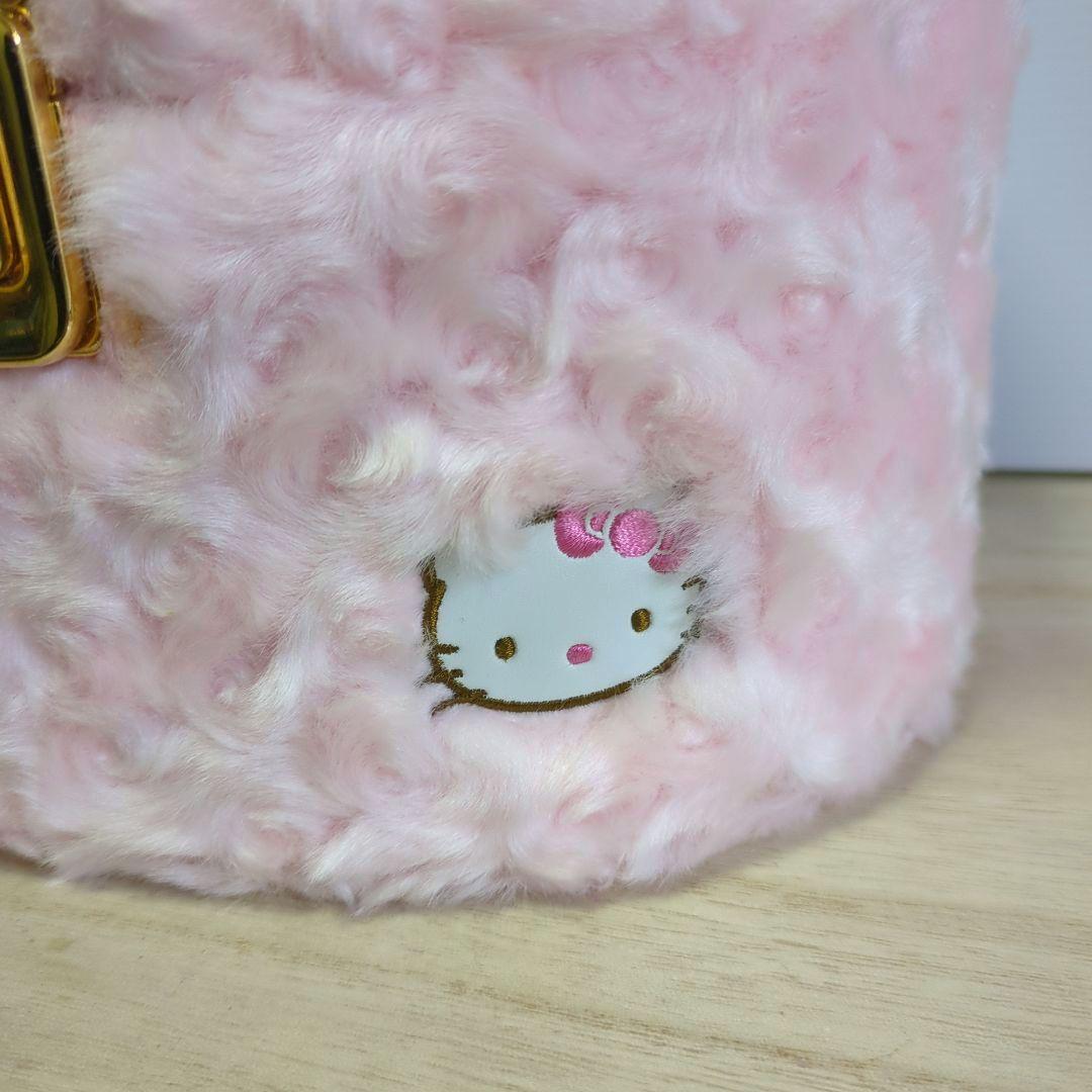 ハローキティ　vivitix　メイクボックス　コスメケース　レトロ　変色あり