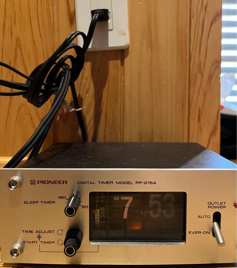 【ジャンク品】Pioneer PP-215A デジタルタイマー 60Hz