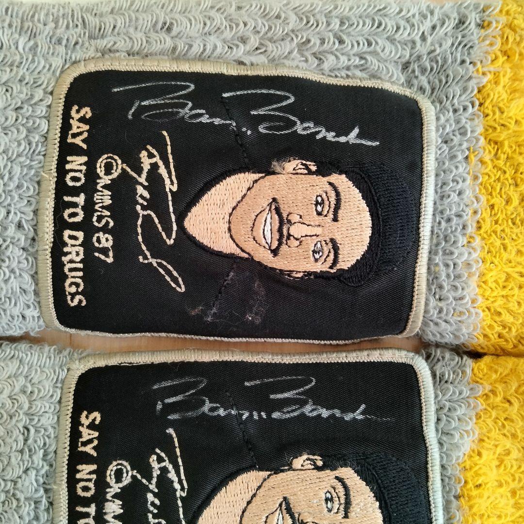 最終値下)バリーボンズ 実使用ピクチャーリストバンド 直筆サイン入 ボンズ証明