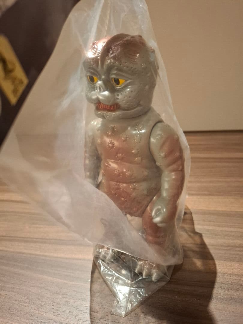 M1号 ミニラ 新品未開封品 グレー成型 ソフビ