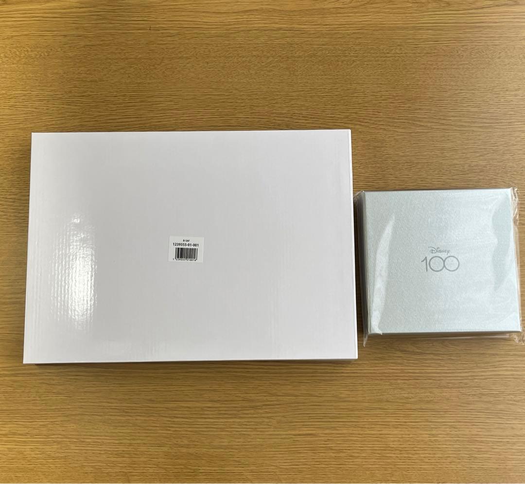 ディズニー100 記念Suica Suicaカード　合皮収納ボックス　ヨコ