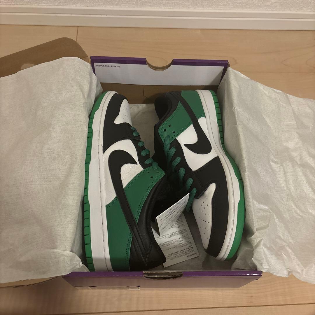 NIKE SB DUNK LOW PRO 28cm \"クラシックグリーン\"