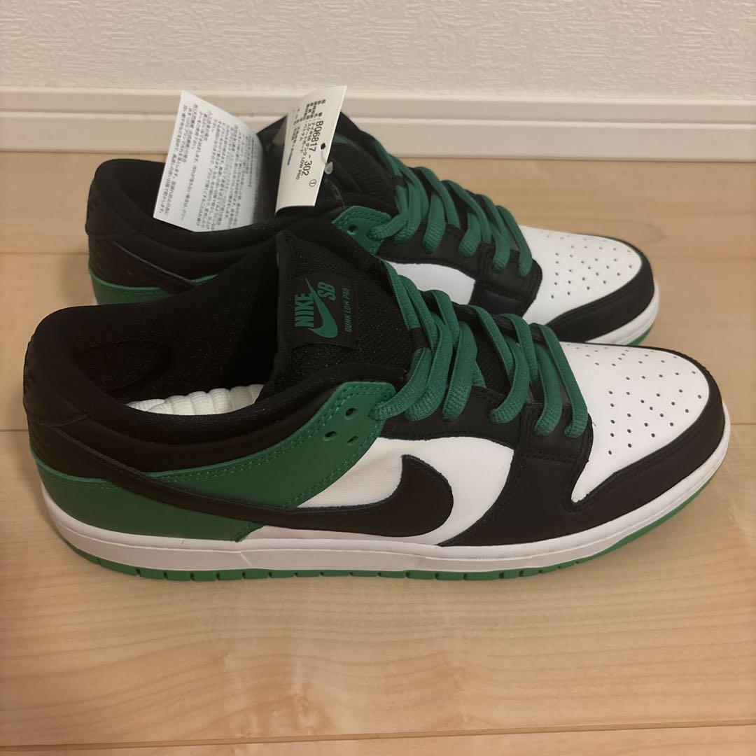 NIKE SB DUNK LOW PRO 28cm \"クラシックグリーン\"